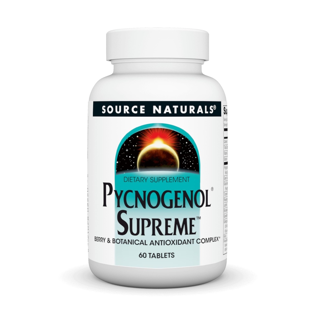 Allikas Naturals Pycnogenol Supreme, Berry & Botanical Antioxidant Complex * - 60 tabletti