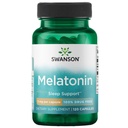 Swansoni melatoniin - taimsed toidulisandid - uni ja lõõgastumine - (120 kapslit, iga 3 mg)