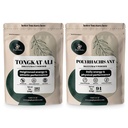 Jungle Powders Tongkat Ali meestele 200: 1 ekstrakt 282 Servings, Black Sipelgas Powder 30: 1 94 Servings 5oz Filler Tasuta Longjack Juur & Black Sipelgas Täiendus Traditsiooniline meeste tervisetoetus Drive