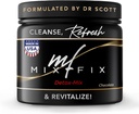 Mix-Fix Full Spectrum Detox Pulber - Natural Daily Cleanse for Digestive Health & Vitality - Taimepõhine Vegan Maks Puhastuspulber - Toetab õrnalt keha detoksikatsiooni | Šokolaad (30 Servings)