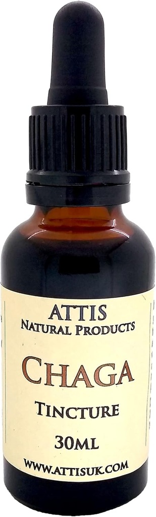 ATTIS Chaga käsitsi valmistatud tinktuur 30 ml | Kõik looduslikud koostisosad