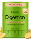Feel Goods Gut Guardian, orgaaniline kiud, probiootikum ja prebiootiline pulber, suhkruvaba, maitsetaimed puhumiseks, soolestiku tervisetoetus, seedetrakt meestele ja naistele, non GMO, vegan, sidruni ingver, 30 serveerimist