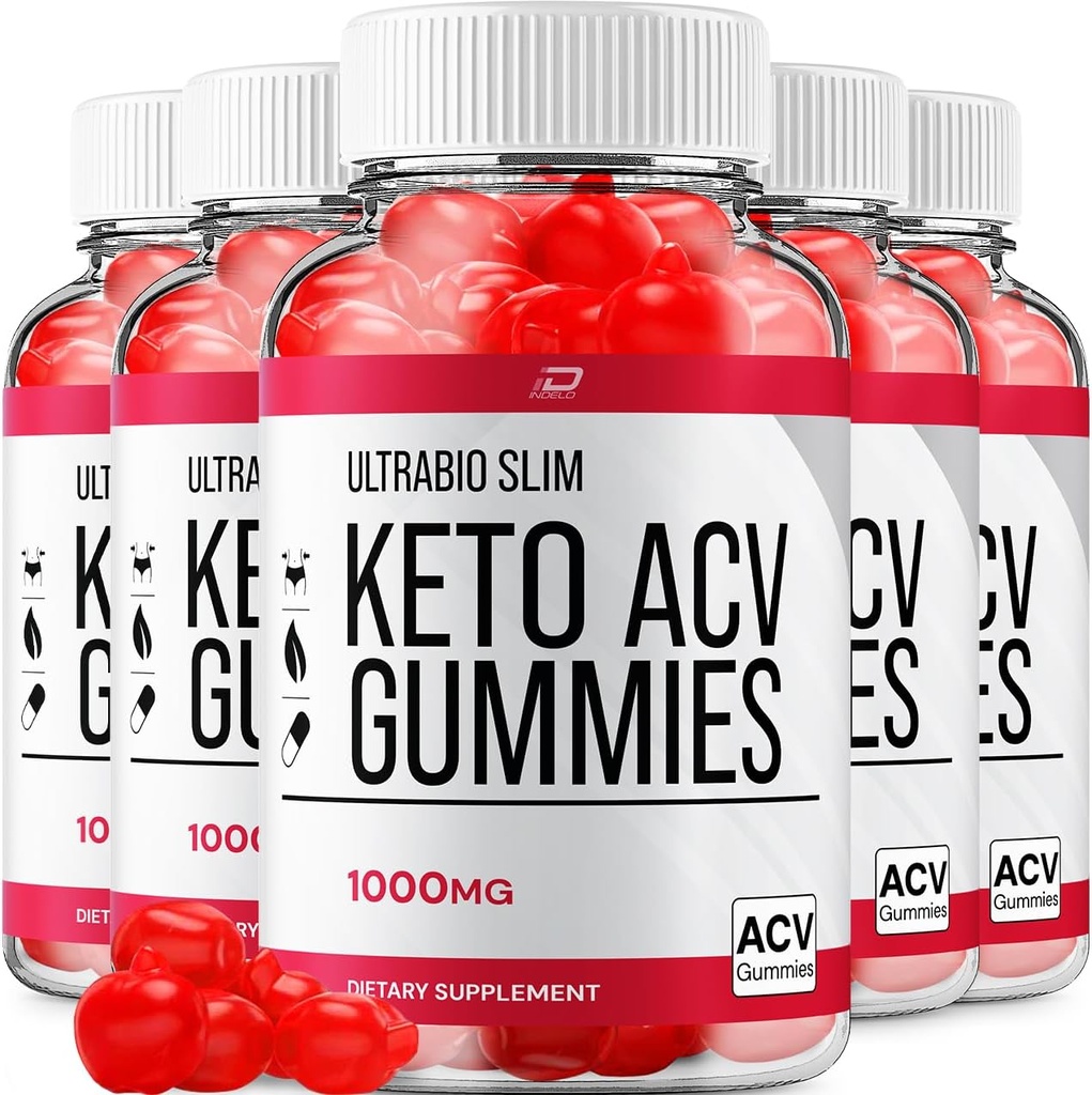 Ultra Bio Slim Keto Plus ACV Gummies Dietary Supplement - UltraBio Slim Keto Apple Siider Äädikas Gummies Reviews, Maksimaalne Tugevus BioSlim Gummies Advanced Kaalujuhtimine (5 Pack - 300 Gummies)