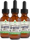 RawGuru Methylfolate 1mg+ Vitamiin B12 - Orgaaniline Vegan Methylated B12 koos jälgedega Minerals - Nano-töödeldud & Enhanced Vequid Formula - 300 Servings of Vegan tilgad 30 ml, Pakend 3