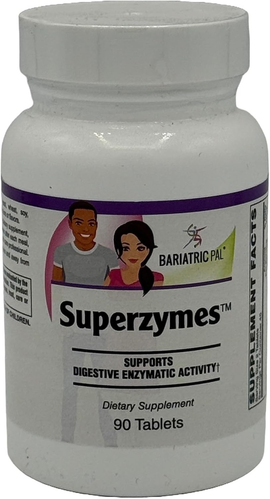 BariatricPal Superzymes Seedetrakti abi tabletid (90 loend)