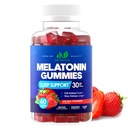 Melatoniin 30mg Gummies täiskasvanutele (60 Servings) - Maksimaalne tugevus magada 30mg melatoniini kohta Gummy - Gluteenivaba, suhkruvaba, mitte-GMO, 100% taimetoitlane, maasikamaitse - 60 Gummies