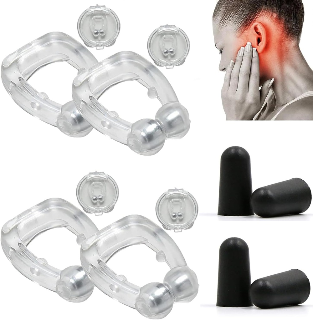 Acupeace Tinnitus Relief Device, Acupeace Anti Tinnitus Relief Ear Clip, Device for Stop Ear Ringing, Tinnitus Relief Ringing Ears-2 paar