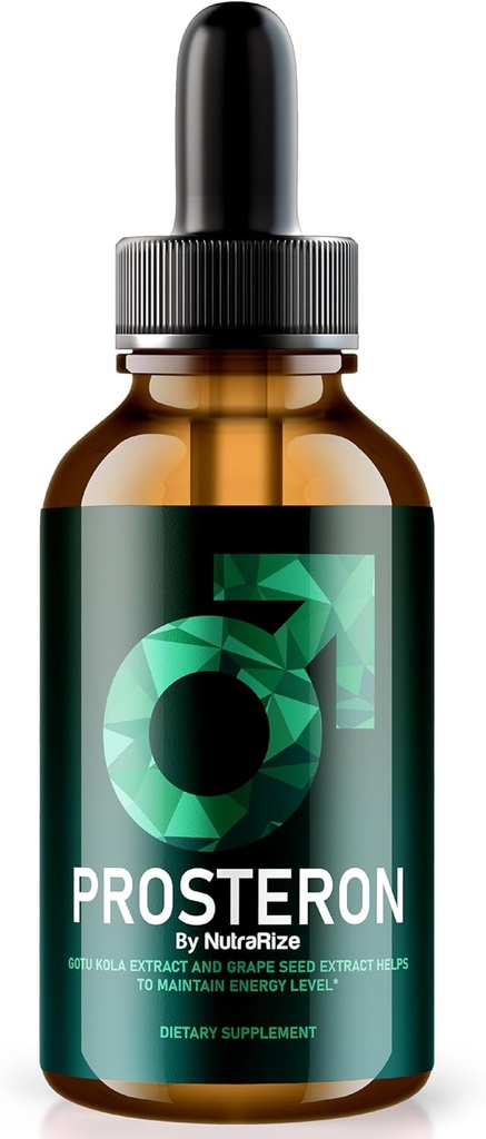 NutraRize Prosteron tilgad, All-Natural eesnäärme tervise täiendus, Premium Vitamiin, et toetada tervislikku ringlust, Prosteron Formula Reviews (30 Servings)