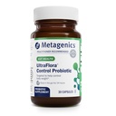 Metageenika UltraFlora Control Probiootikumide täiendus - riiulil stabiilne valem koos prebiootikumidega - toetab tervislikku soolestiku mikrobioomi, kehakaalu reguleerimist ja puhumist