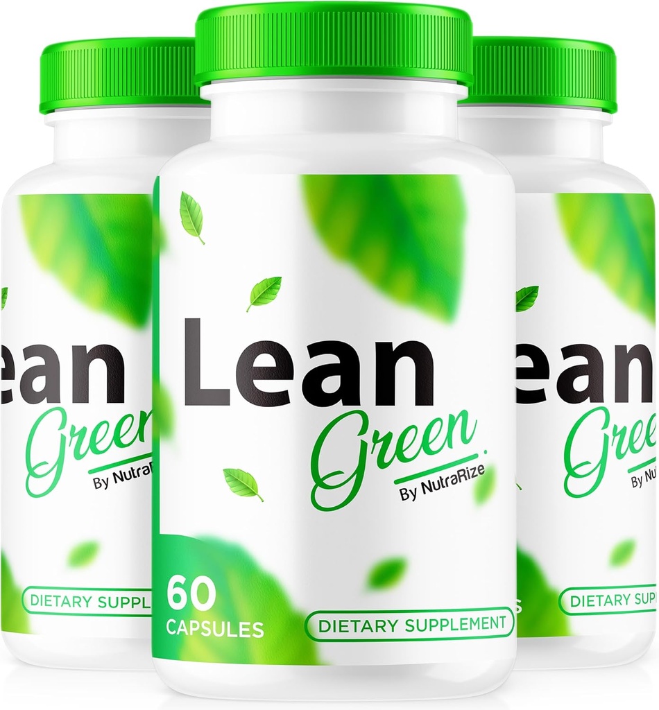 (3 Pack) Lean Green kapslid - loomulikult toetab aktiivset elustiili ja sobivust, Premium Keto pillid kestev energia ja tervis, Lean Green valem, LeanGreen ametlik ülevaade (180 kapslit)