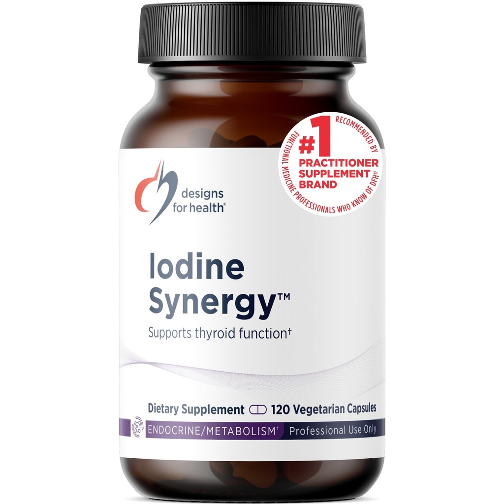Tervisejood koos Seleeniga - joodi sünergia, 10 mg kaaliumjodiid + 40 mg seleeni (selenometioniin) kilpnäärme toetuse täiendus - mitte-GMO + gluteenivaba (120 kapslit)