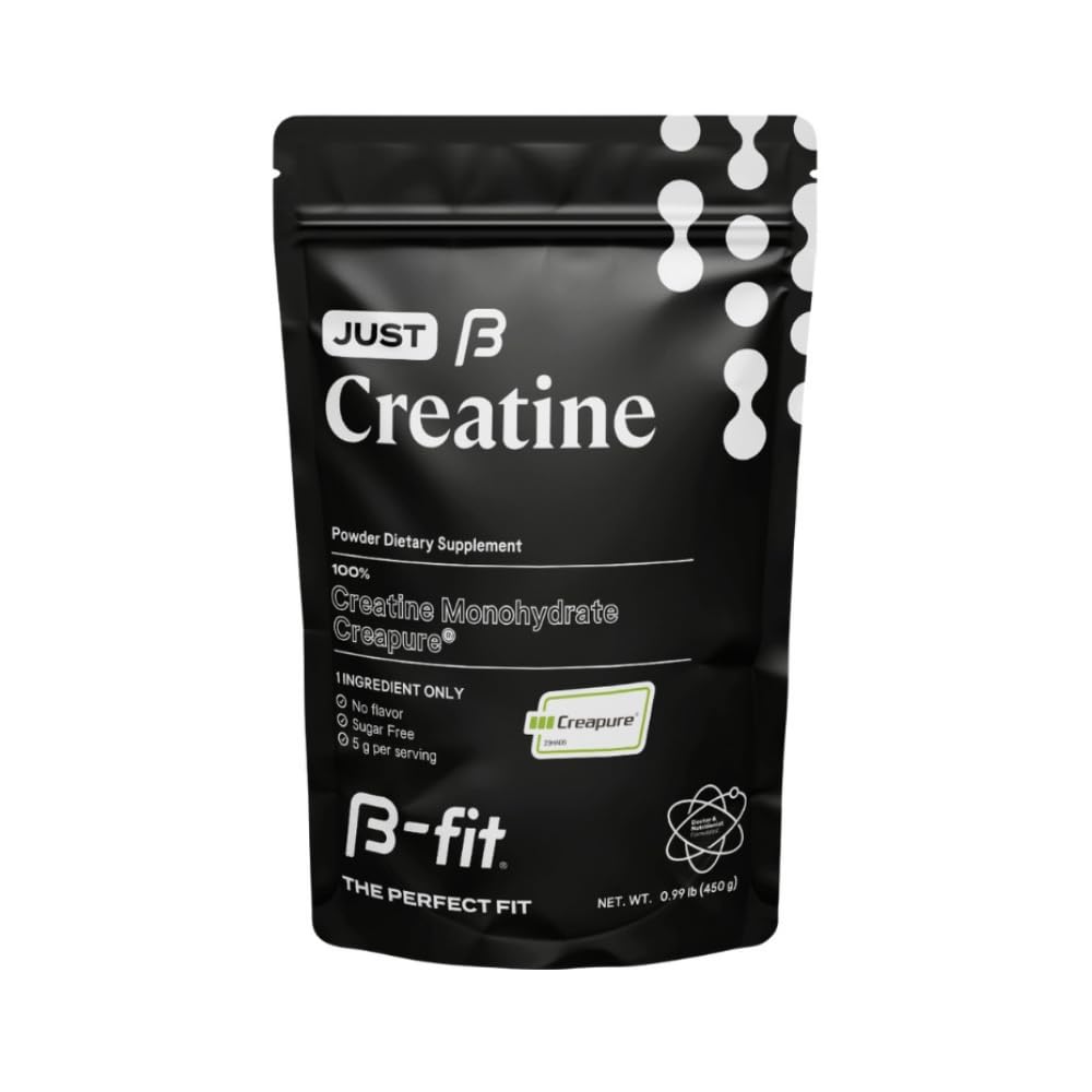 Kreatiinmonohüdraat pulber - lihtsalt kreatiini kreapur - 90 serveerimist - 450 g - pre-treening kreatiin naistele - suhkruvaba - maitsetu täiendus - 3 kuu pakkumine