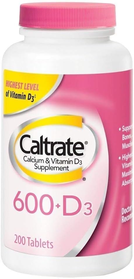 Kaltsiumi 600 + d kaltsiumilisandiga D-vitamiini tabletid, 200 Ea (3. pakend)
