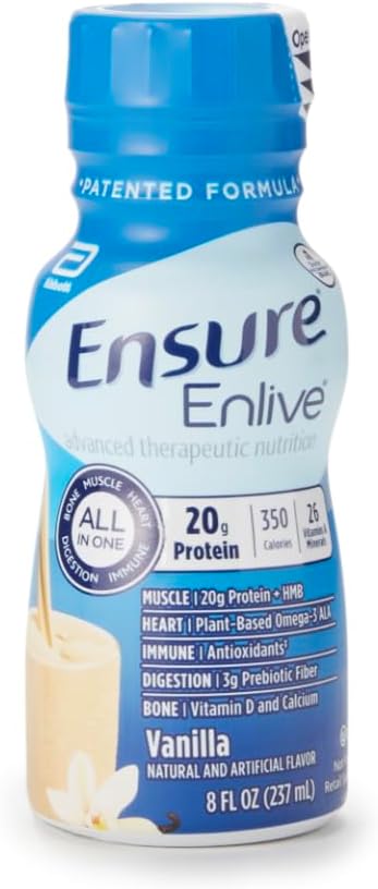 Tagage Enlive Advanced Therapeutic Nutrition Shakes, Vanilla, 8oz pudelid, juhtum 24