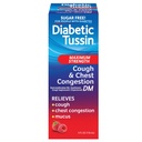 Diabeetiline Tussin DM Maksimaalne köha ja rindkere ummistuste leevendamine Vedel köha siirup, ohutu diabeetikutele, marjamaitseline, 4 Fl Oz (1. pakk)