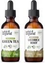 Wild & Organic Green Tea Tinktuur 2 fl oz & Lagrits Tinktuur 2 fl oz