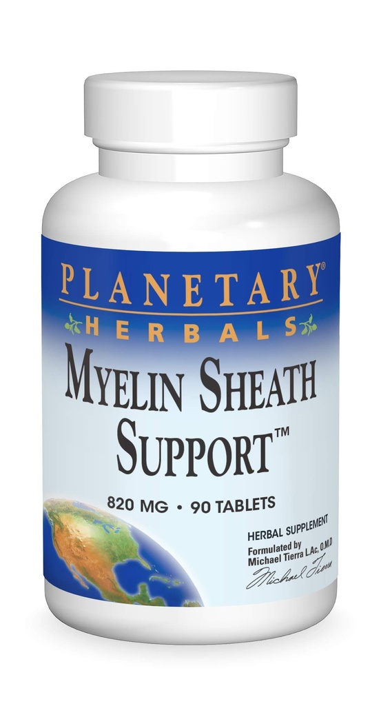 Planeeditaimed Müelin Sheath tugitabletid, 90 Count