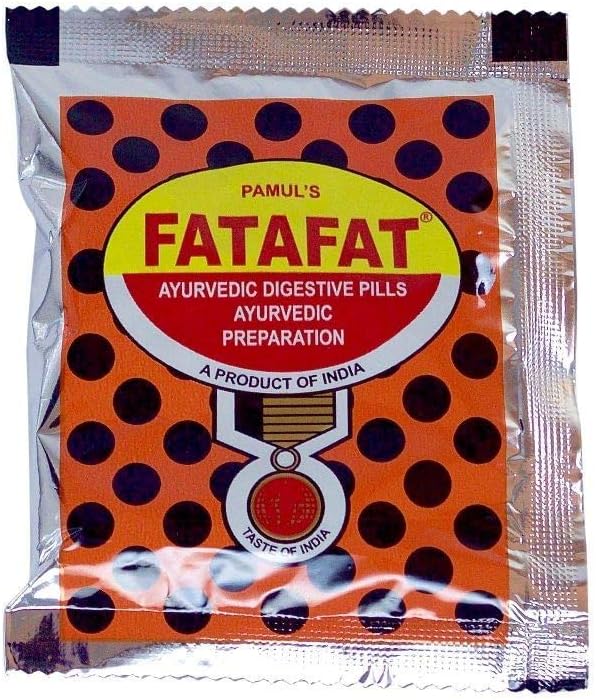 Fatafat Ayurveda Seedetrakti Pillid (10x Packs x 13g Iga) poolt India Fancy