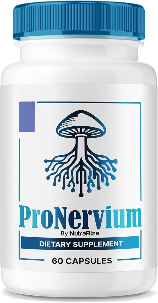 ProNervium - ProNervium Advanced Närvi Tervise Täiendus, ProNervium Närvi Tugi Dietary Pills, All-Natural Formula Dünaamiline Elustiil, Pro Nervium Pastillas Arvustused (60 kapslit)