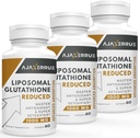 1400 mg liposomaalne glutatioon , superiorne imendumiskompleks vähendatud glutatiooni lisand C- vitamiiniga , hüaluroonhape , maksa detoksi, aju , naha peamine antioksüdant