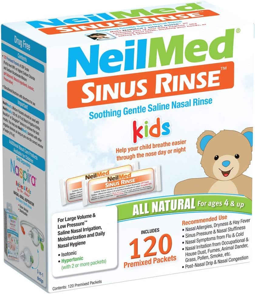 Neil Med Sinus Rinse Pediaatrilised Pakid, Premix 120/box