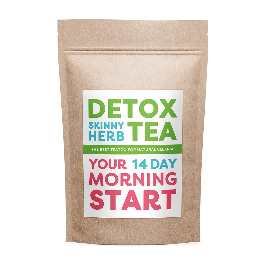 14 Morning Start Tea: Detox Skinny Herb Tea 100% LOODUSLIK