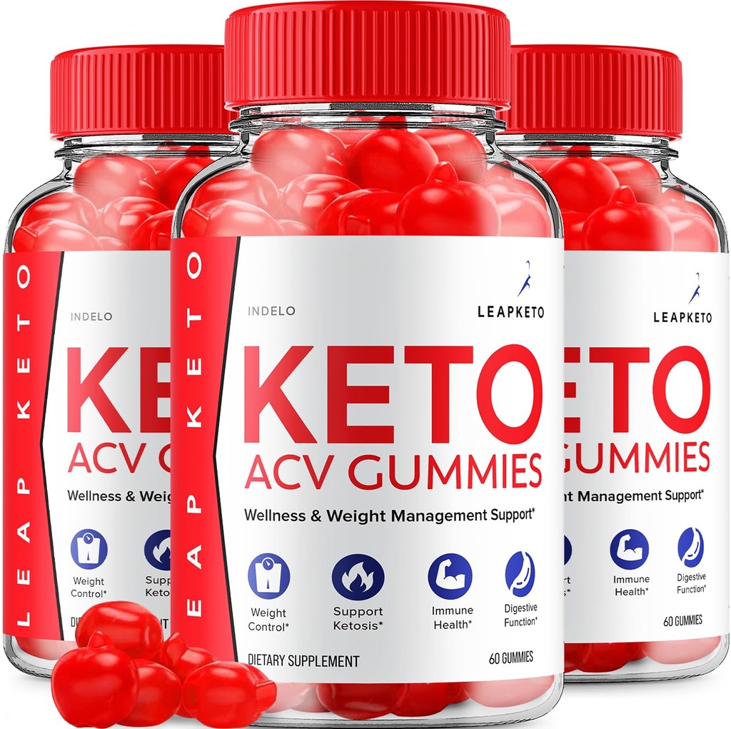 (3 Pack) Hüpe Keto ACV Gummies - Advanced Formula Leap Keto Plus Kaalujuhtimine ACV Gummies Apple Siider Äädikas Keto Leap ACV Gummies Dieetlisa kommentaare Mehed Naised (180 Gummies)