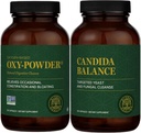 Ülemaailmne tervendamiskeskus - Oxy-Powder & Candida Cleanse Kit - Colon Cleanser ja Detoxification for Natural Candida Cleanse