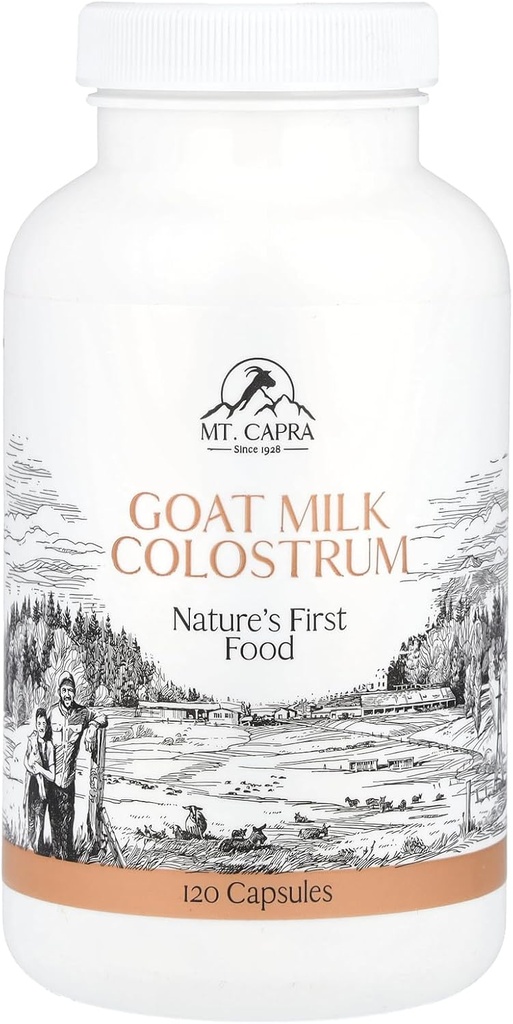 Capra Colostrum - 120 kapslit Mt. Capra