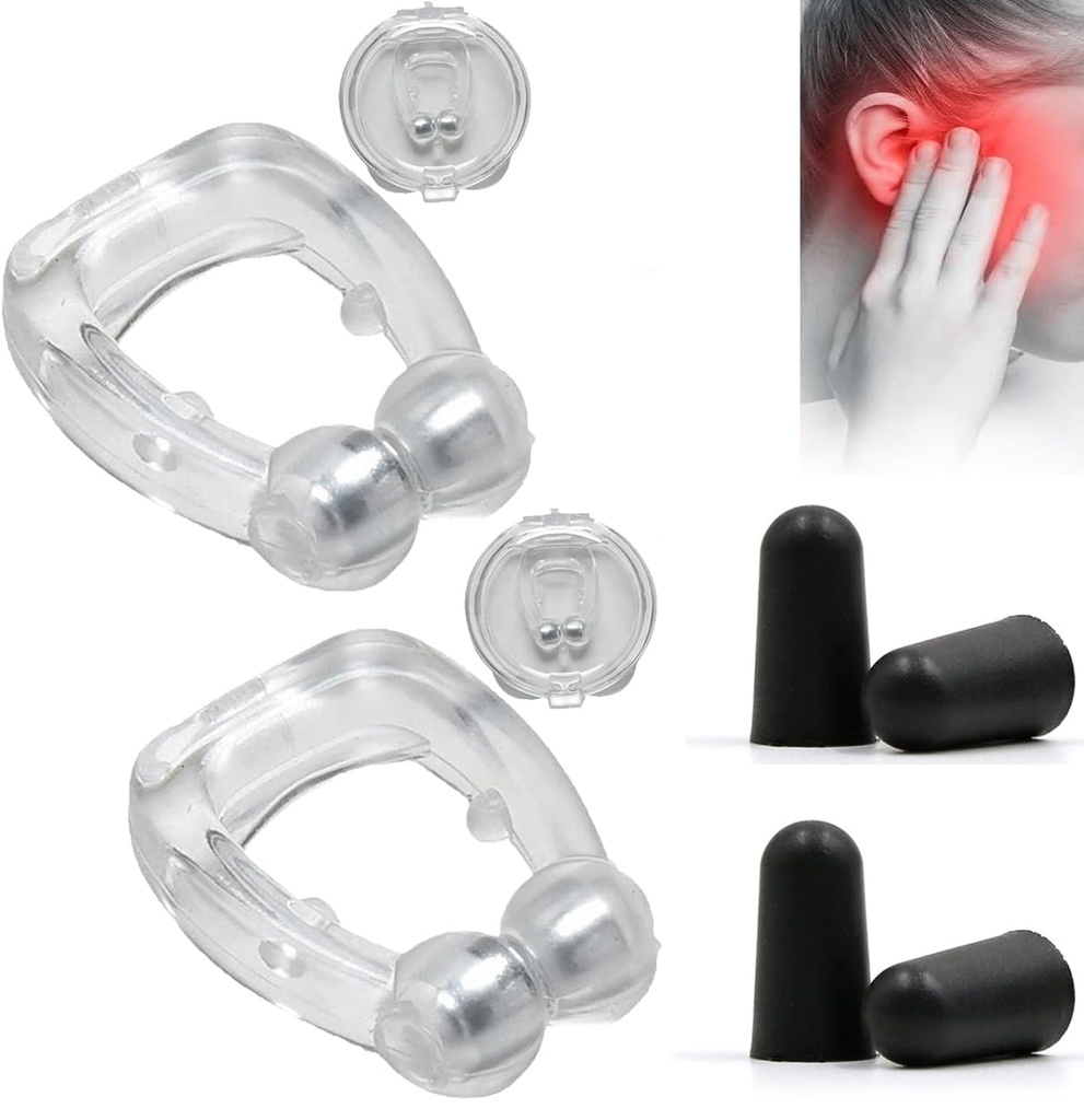 Acupeace Tinnitus Relief Device, Auricalm Tinnitus Relief Device, Tinnitus Relief for Ringing Earing Ears, Tinnitus Ear Cuff Set Stop Ear Ringing (1Pair)