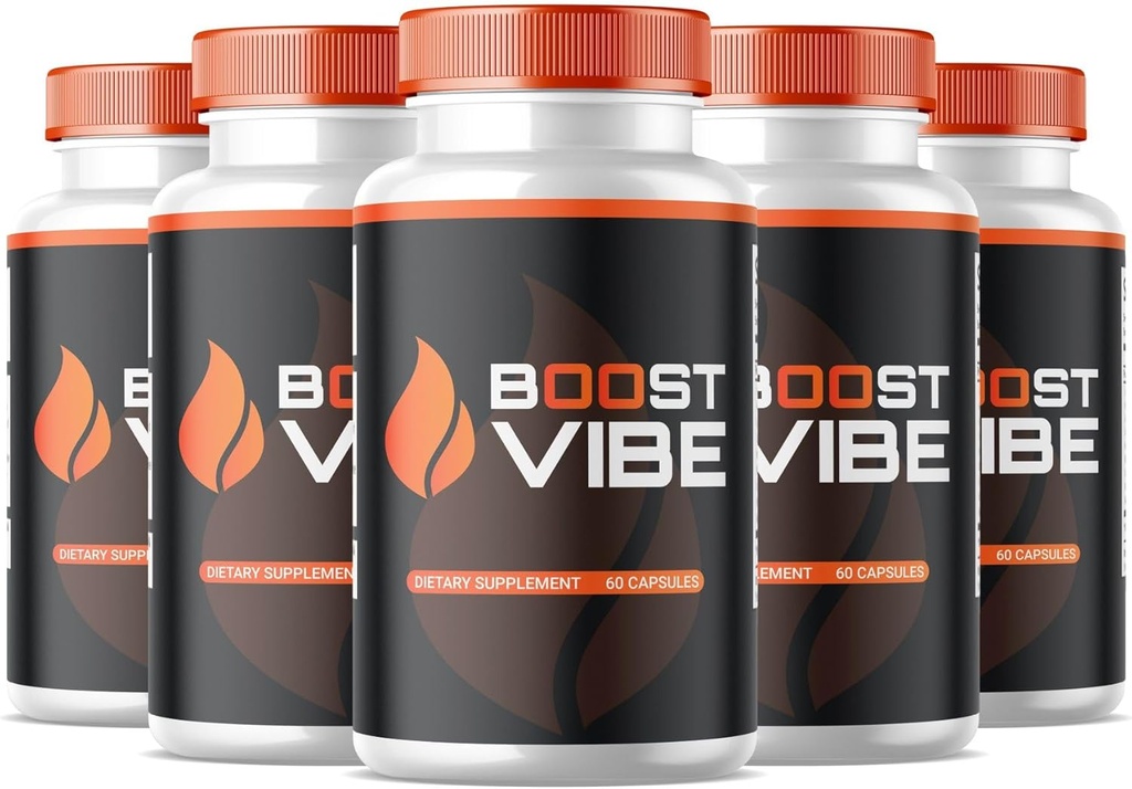 SPRESSO (5 Pack) Boost Vibe kapslid, ametlikud Boost Vibe Supplement, kõik looduslikud Boost Vibe pillid, Premium Boost Vibe meeste tervise ja heaolu toetamiseks, Premium Boost Vibe (300 kapslit)