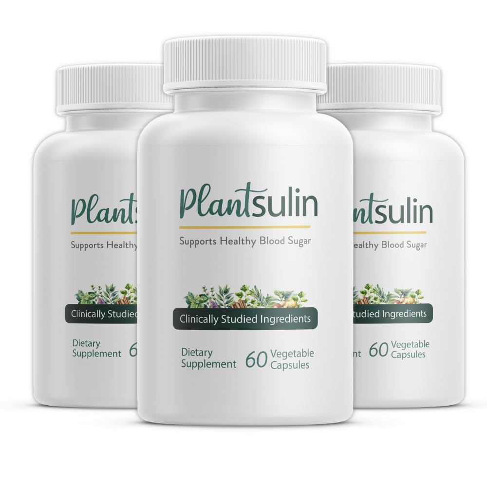 Natural Blood Sugar Support Supplement - Taimne segu 11 taimsete ekstraktidega - soodustab ainevahetust ja maksa toetust - 180 kapslit