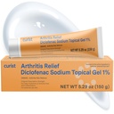 Curist Diclofenac Naatriumtopikgeel 1 protsent 150 g artriidi valu - liigesevalu leevendamine käe / jala valu, põlve / põlve valu ja hüppeliigese valu - 1% - 5,29oz