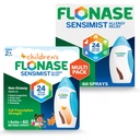 Flonase Sensimist Allergia Relief Nasal Spray täiskasvanutele ja lastele - 120 Sprays Total (2 pudelit 60 Sprays iga)