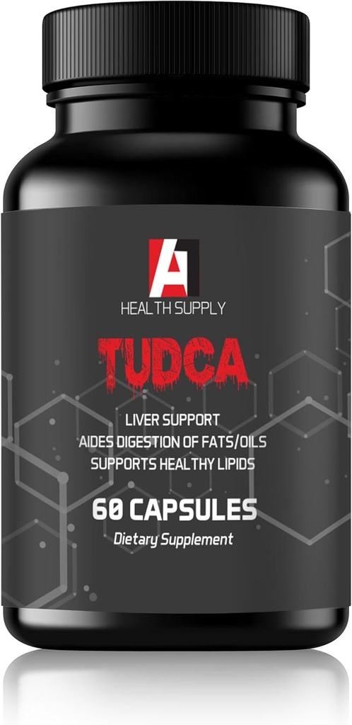TUDCA 500mg Maksa ja sapipõie puhastuslisand, 60 kapslit, 250mg Premium TUDCA