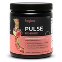 LEGION Pulse Pre Workout - kõik looduslikud lämmastikoksiidi ettevalmistusjoogid energia suurendamiseks, kreatiinivaba, looduslikult magustatud, beeta-alaniin, tsitrulliin, Alpha GPC (maasikas Margarita)