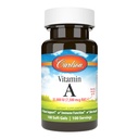 Carlson - Vitamiin A, 25000 RÜ (7500 mcg RAE), Visioon ja naha tervis, immuunfunktsioon, 100 pehmet geeli