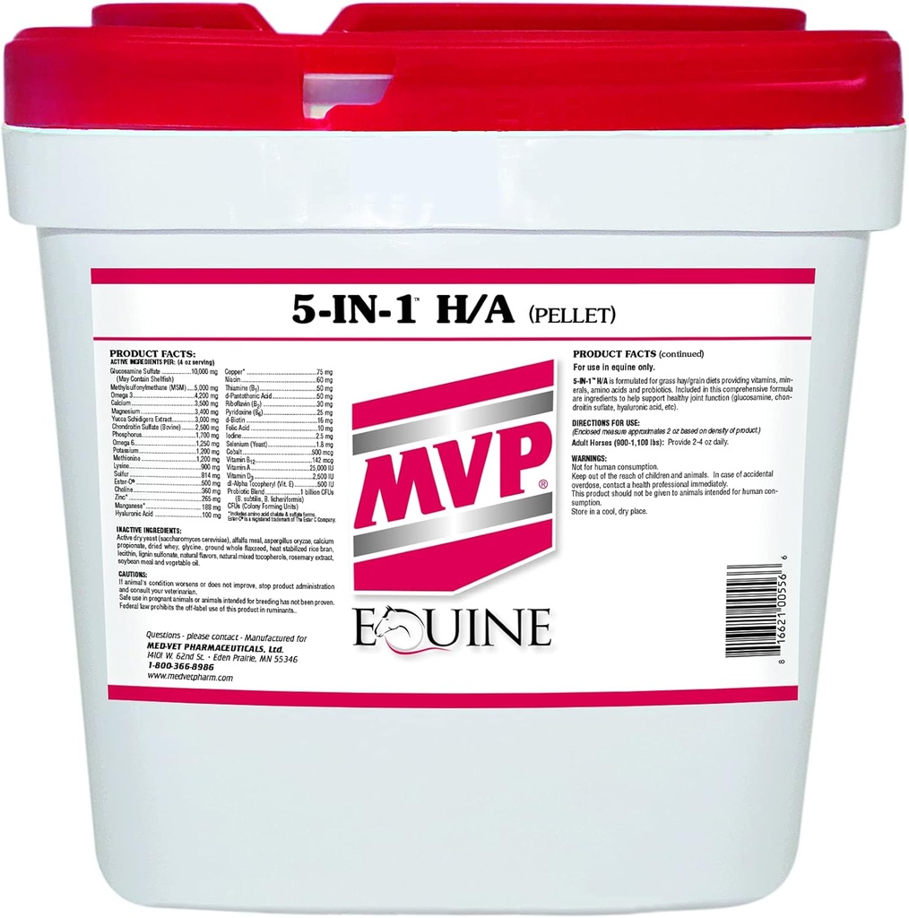 5-in-1 H/A (20lb) Kõik ühes hobuste tugi.