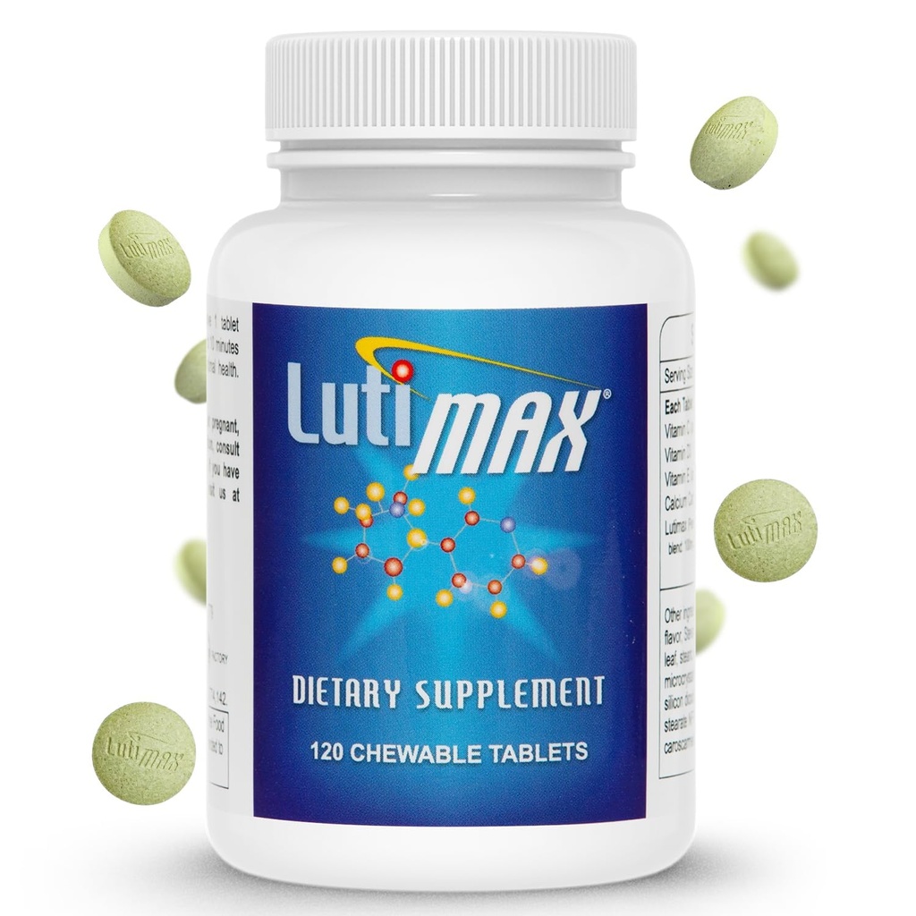 Lutimax Luteolin Complex w/Rutin - Immune Support Brain Supplements - Bioflavonoids w / Vitamiin C, D & E liigese-, lihas- ja toitumisküsimustes - Antioksüdandid Supplement w / Immune Support - 120 tabletti