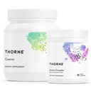 THORNE - Performance Power Duo - Amino Complex + Kreatiin Combo energia, Lean lihased ja vastupidavus - NSF sertifitseeritud sport - 30 kuni 90 Servings