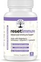 ResetImmune - Advanced Immune Support - Elderberry, Echinacea, C-vitamiini, Lactobacillus - 60 vegankapslit
