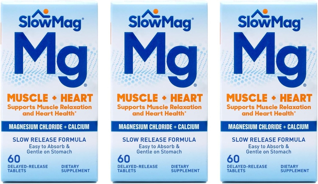 Aeglane mag magneesiumkloriid kaltsiumiga, tabletid, 60 tabletti (pakk 3) Fxi & Ui