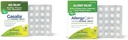 Boiron Gasalia Tablets 60 Count ja AllergyCalm Tablets 60 Loeb gaasi, puhituse, allergiate ja heinapalaviku leevendamist