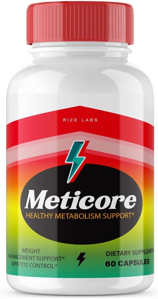 Rize labs - Meticore kaalulangus täiendada, kokku keha heaolu kapslid, kasutatakse avada tee tervislikum elu, jaoks Leaner joonis (60 kapslit)