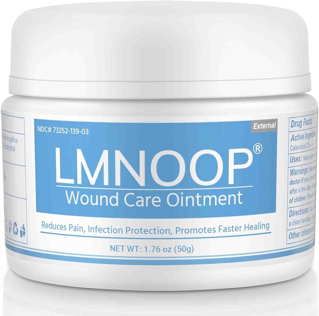 LMNOOP® Voodi valulik salv, Haavatud tervendav kreem Nahaparandus Ravi Infektsioon Kaitse Esmaabi salv Voodite Ja Rõhuhaavandid Diabeetiline Venoosne Jalg & Jalg Põletaja Põleb Lõikamisi