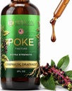 Poke Root Extract – Pure Lymphatic Drainage Drops - Immune Support Supplements & Detox Formula - Lihaste Lõõgastav & Toetus Sportlastele - Made in USA - 2 oz