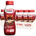 Premier Protein Indulgence Protein Shake, 30g Valk, 3g Suhkur, Šokolaadiga kaetud maasikas, 11,5 fl oz, Pack of 12