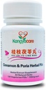 GUI Zhi Fu Ling Wan 桂枝茯苓丸- Kaneel & Poria Pills - Natural Cycle Relief - Abi menstruaaltsükli krambid, Bloating, Perioodiline ebamugavustunne - Edendada Naiste Tervis - Kõik Natural - 126 Ct (1 pudel)