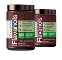 CocoaVia Cocoa Flavanols 500mg - Heart and Brain Support, High Flavanol Cocoa Extract, Suurendab Lämmastikoksiidi, Vere ringlust ja mälu, Preworkout, Vegan, Gluteenivaba, Dark Chocolate, 60-päevane