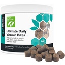 Ainult looduslikud lemmikloomad Ultimate Daily Vitamiinid - Täielik multivitamiinilisa koertele tasakaalustatud tervis ja vitaalsus - Vanemate väikeste ja suurte koerte toidu immuunseedetrakti tugi - 60 pehmet närimist (1. pakk)